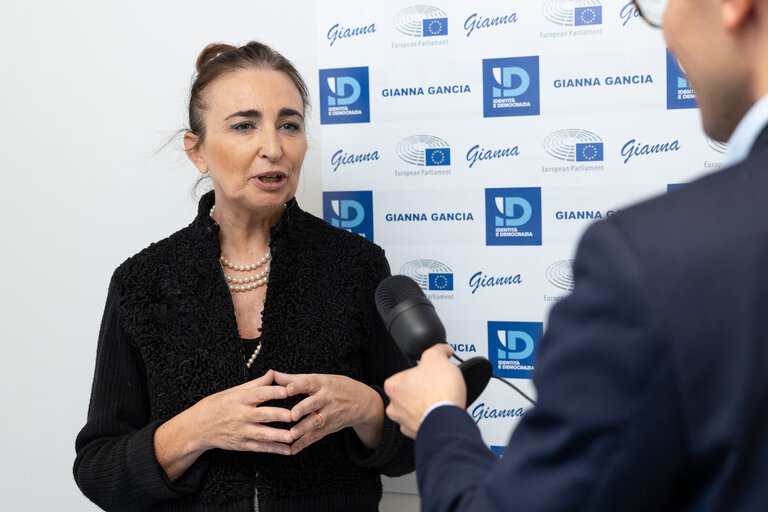 Nuotrauka 5: Gianna GANCIA in the EP in Brussels