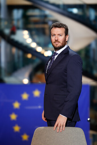 Fotogrāfija 14: Matteo GAZZINI in the EP in Strasbourg