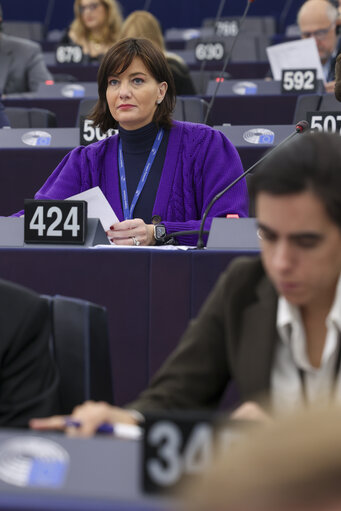 Fotografia 7: EP Plenary session - Voting session including 2024 budget procedure and signing ceremony