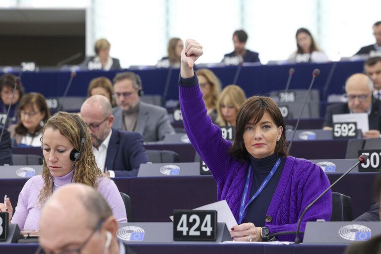 Fotografia 8: EP Plenary session - Voting session including 2024 budget procedure and signing ceremony