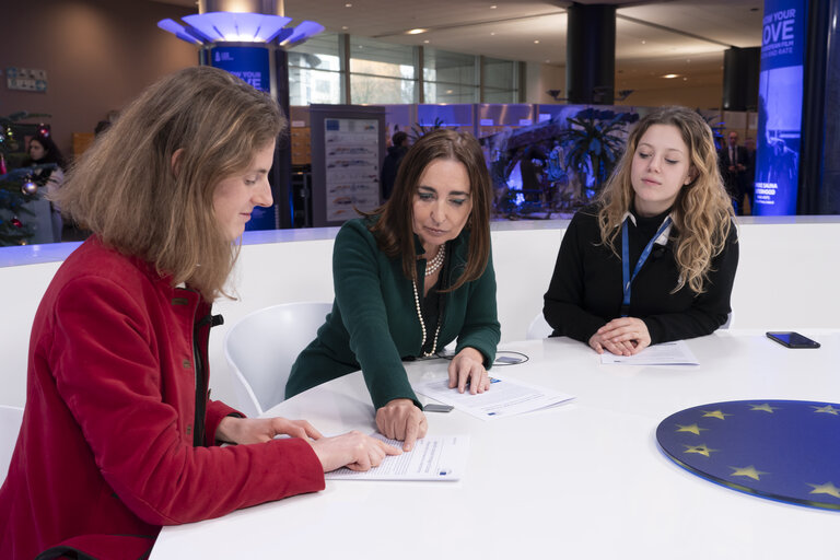 Fotografia 8: Gianna GANCIA in the EP in Brussels