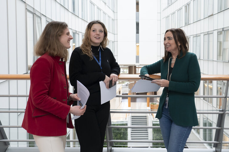 Fotografia 5: Gianna GANCIA in the EP in Brussels