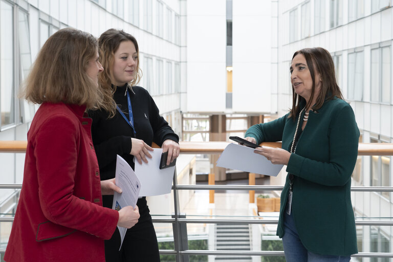 Fotografia 6: Gianna GANCIA in the EP in Brussels