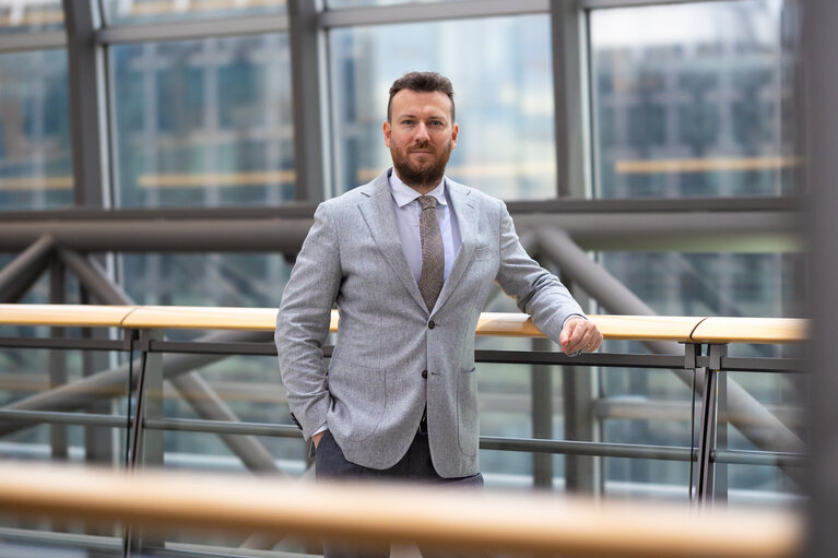 Φωτογραφία 13: Matteo GAZZINI in the EP in Brussels