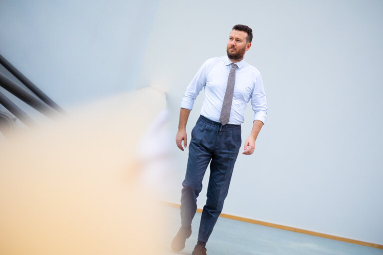 Matteo GAZZINI in the EP in Brussels