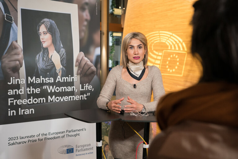 Fotografija 17: European Parliament Sakharov Prize for Freedom of Thought - Interview