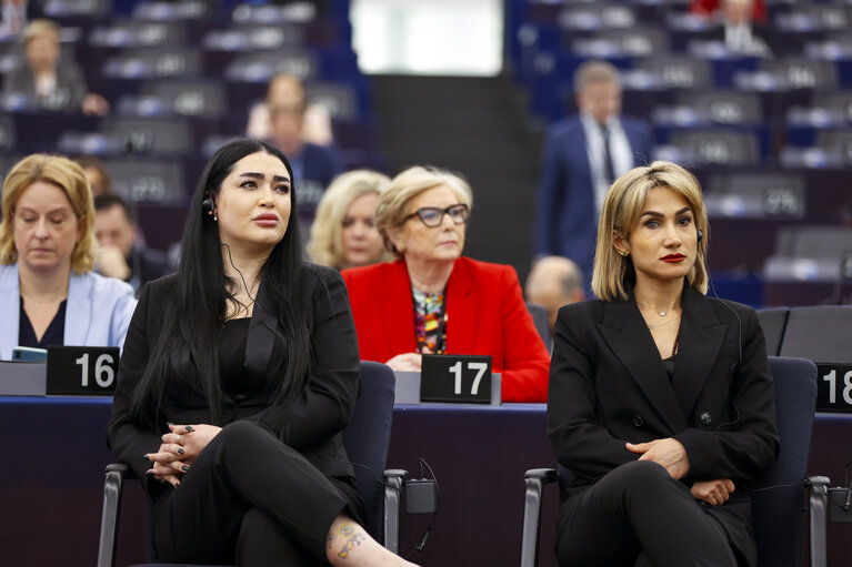 Foto 35: EP Plenary session - Award of the Sakharov Prize 2023