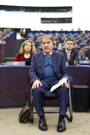 Foto 44: EP Plenary session - Award of the Sakharov Prize 2023