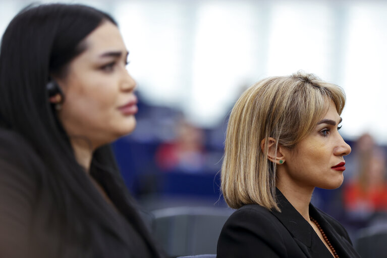 Foto 23: EP Plenary session - Award of the Sakharov Prize 2023