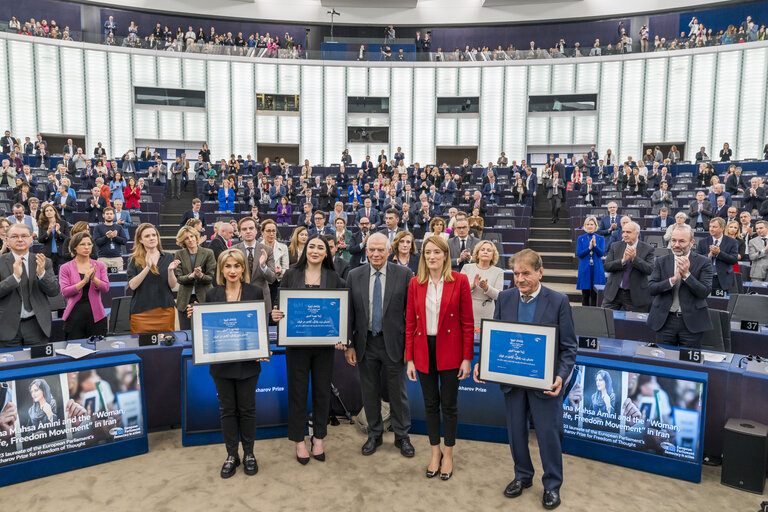 Foto 50: EP Plenary session.- Award of the Sakharov Prize 2023