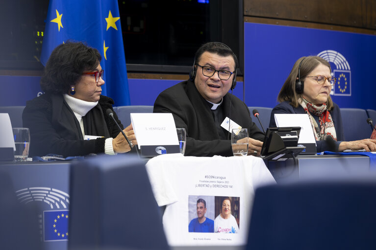 Foto 13: Media Seminar - European Parliament Sakharov Prize for Freedom of Thought - Meeting with finalists