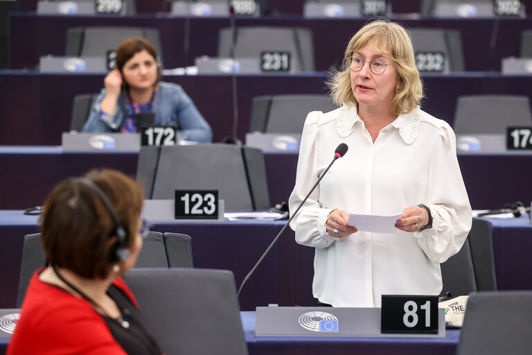 Foto 6: EP Plenary session - Commission statement - Parliament's call for the Right to Disconnect – 3 years after