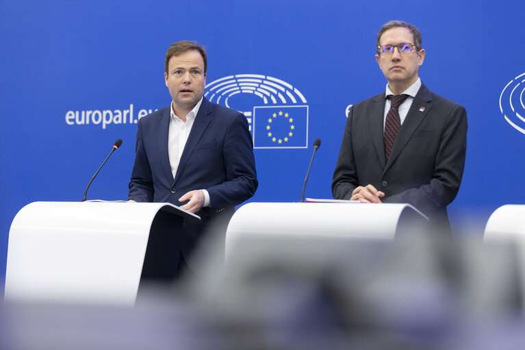 Fotografija 12: Press conference on the European Elections 2024 report