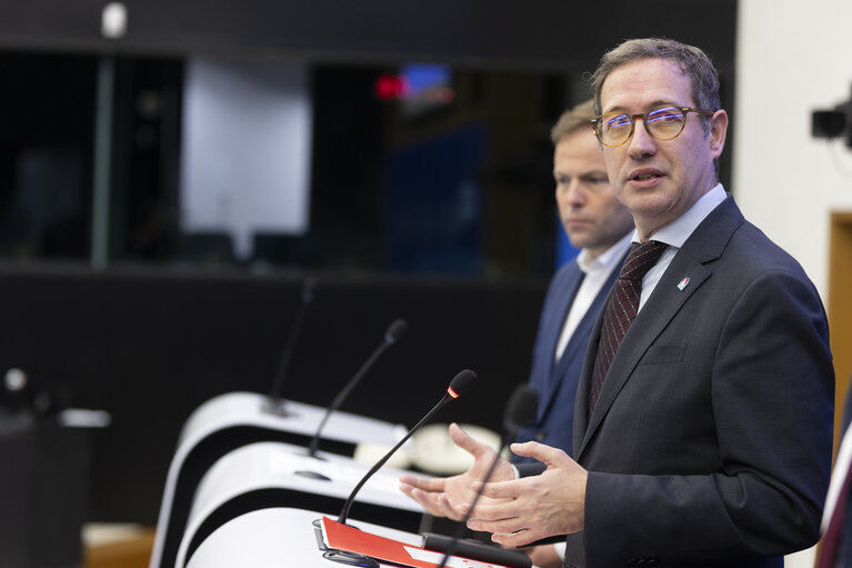 Fotografija 5: Press conference on the European Elections 2024 report