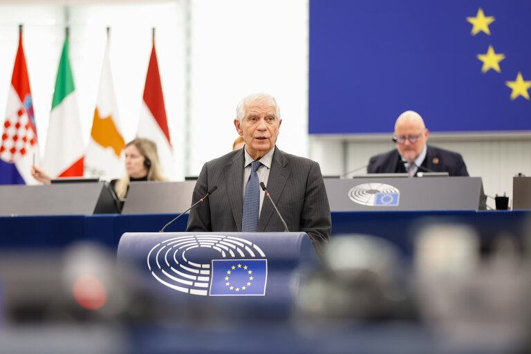 Fotografie 15: EP Plenary session - Statement by the Vice-President of the Commission/High Representative of the Union for Foreign Affairs and Security Policy - Attempt of coup d’Etat in Guatemala