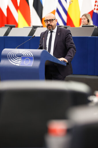 Fotografija 11: EP Plenary session - Statement by the Vice-President of the Commission/High Representative of the Union for Foreign Affairs and Security Policy - Attempt of coup d’Etat in Guatemala