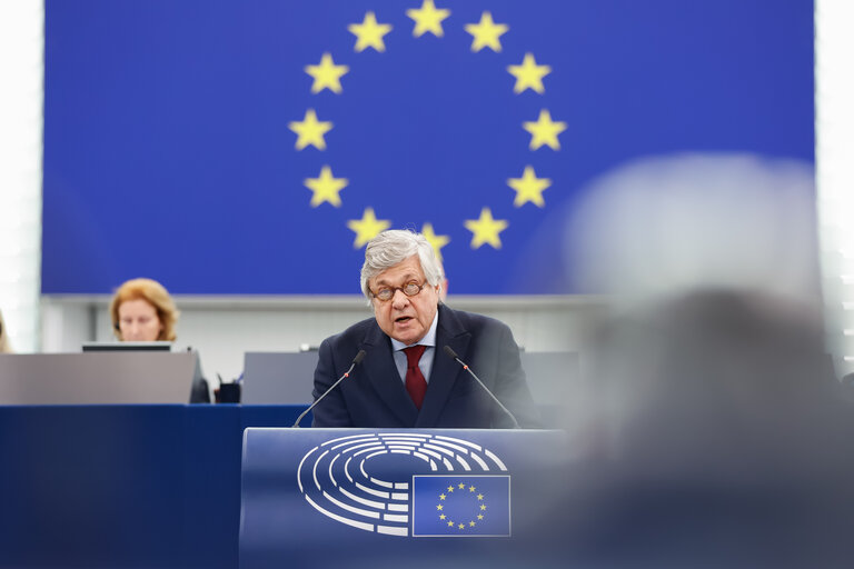 Fotografija 12: EP Plenary session - Statement by the Vice-President of the Commission/High Representative of the Union for Foreign Affairs and Security Policy - Attempt of coup d’Etat in Guatemala