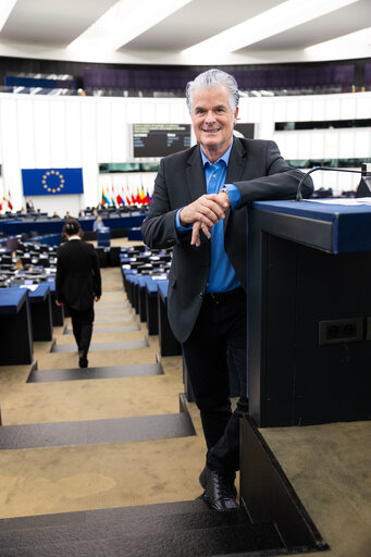 Fotografija 3: Wolfram PIRCHNER in the EP in Strasbourg