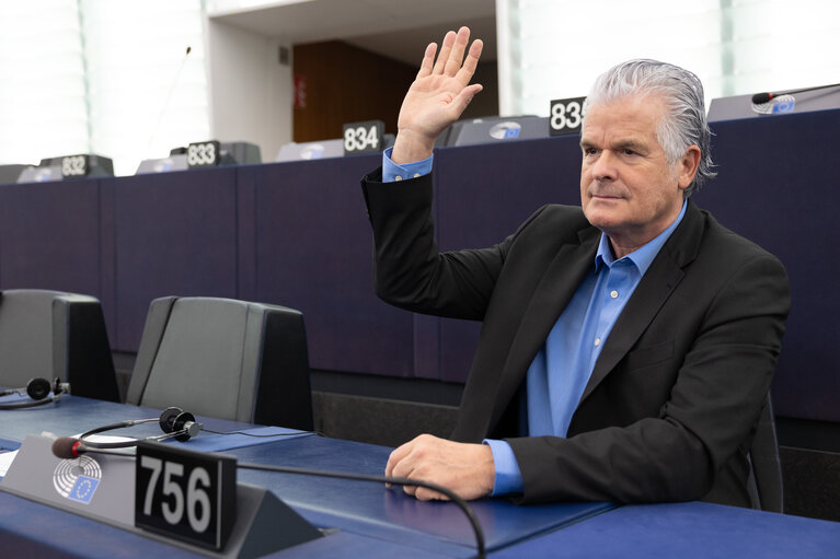 Fotografija 5: Wolfram PIRCHNER in the EP in Strasbourg