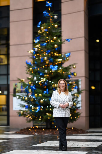 Fotografija 3: Beata MAZUREK in the EP in Strasbourg