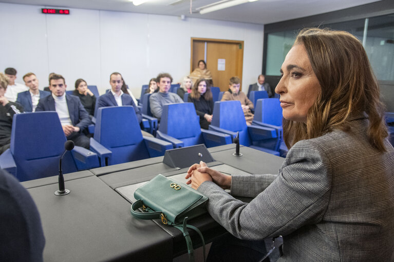 Fotografie 3: Gianna GANCIA in the EP in Strasbourg