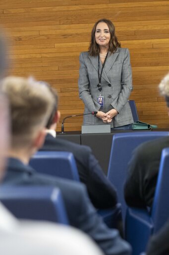 Zdjęcie 2: Gianna GANCIA in the EP in Strasbourg