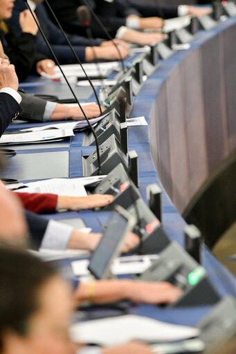 Fotogrāfija 3: EP Plenary session - Voting session