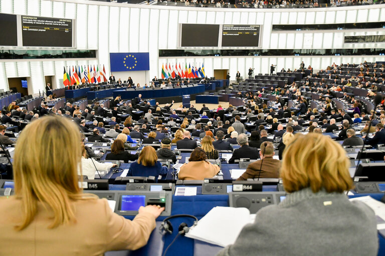 Photo 12 : EP Plenary session - Voting session