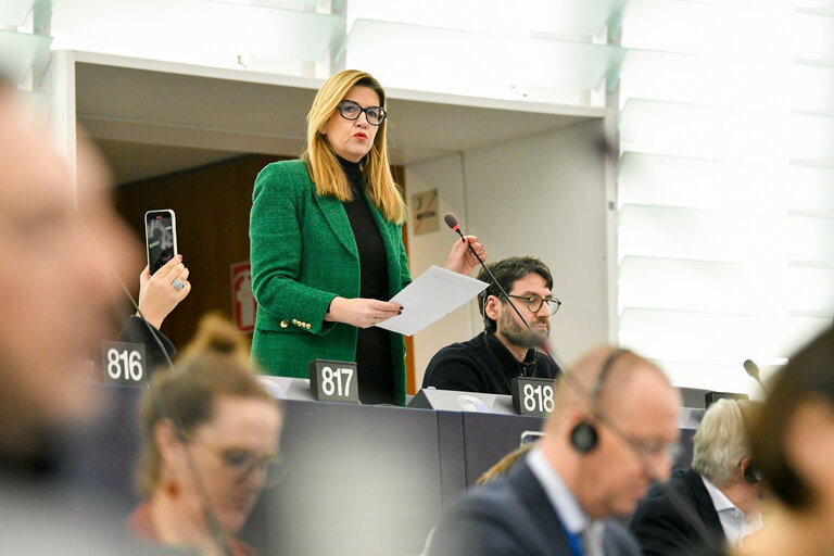 Fotogrāfija 6: EP Plenary session - Voting session