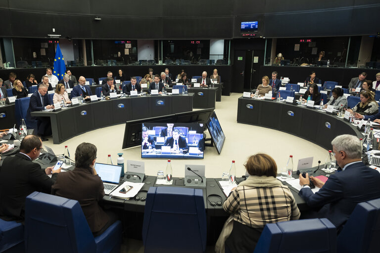 Fotografija 14: CCC meeting - Exchange of views with Tony MURPHY, President of the European Court of Auditors (ECA)