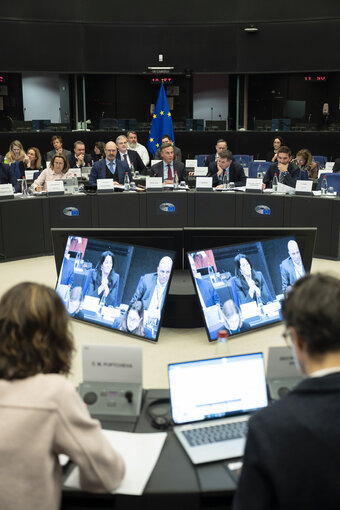 Fotografija 1: CCC meeting - Exchange of views with Tony MURPHY, President of the European Court of Auditors (ECA)