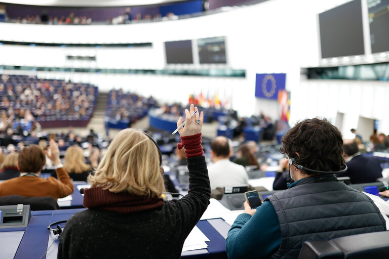 Fotografia 13: EP Plenary session - Voting session