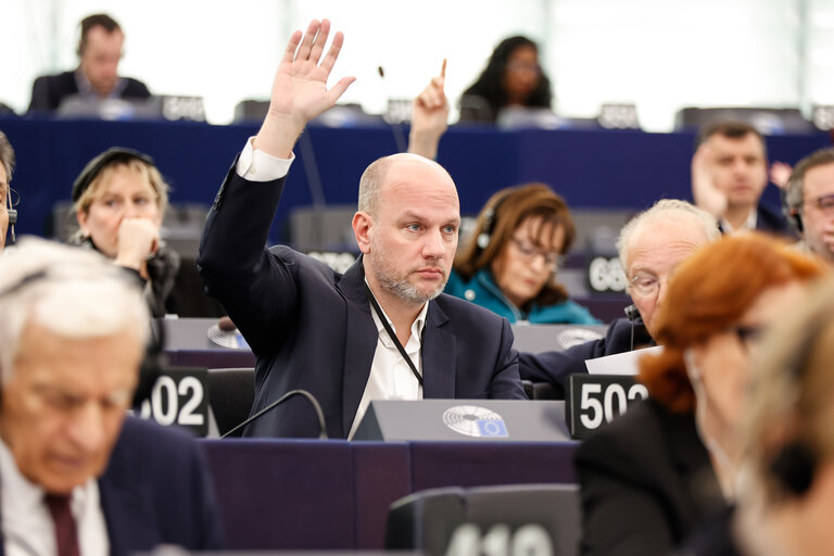 Fotografie 29: EP Plenary session - Voting session