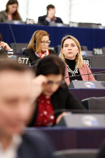 Fotografie 27: EP Plenary session - Voting session