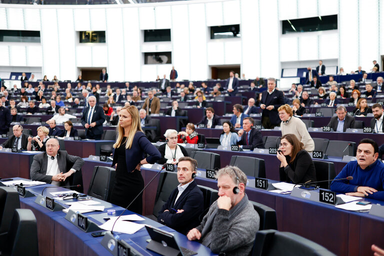 Fotografie 9: EP Plenary session - Voting session