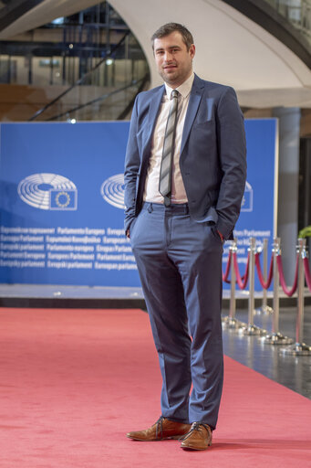 Foto 6: Niels GEUKING in the EP in Strasbourg