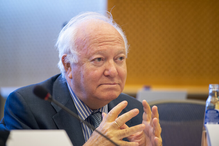 Photo 15: AFET Committee  - Exchange of views with Miguel Ángel Moratinos, High Representative for the United Nations Alliance of Civilizations