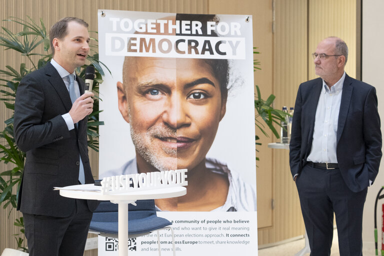 Fotografija 20: TOGETHER promoting the European Elections 2024TOGETHER promoting the European Elections 2024..