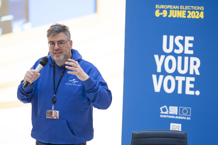 Fotografia 17: TOGETHER promoting the European Elections 2024TOGETHER promoting the European Elections 2024..