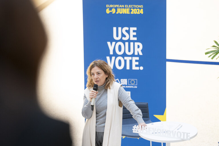 Billede 5: TOGETHER promoting the European Elections 2024TOGETHER promoting the European Elections 2024..