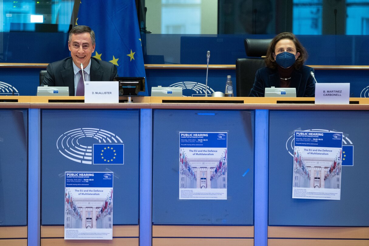 AFET Committee - Public hearing on ' The EU and the Defence of Multilateralism '