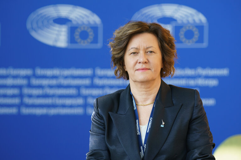 Billede 14: Elena LIZZI in the EP in Strasbourg