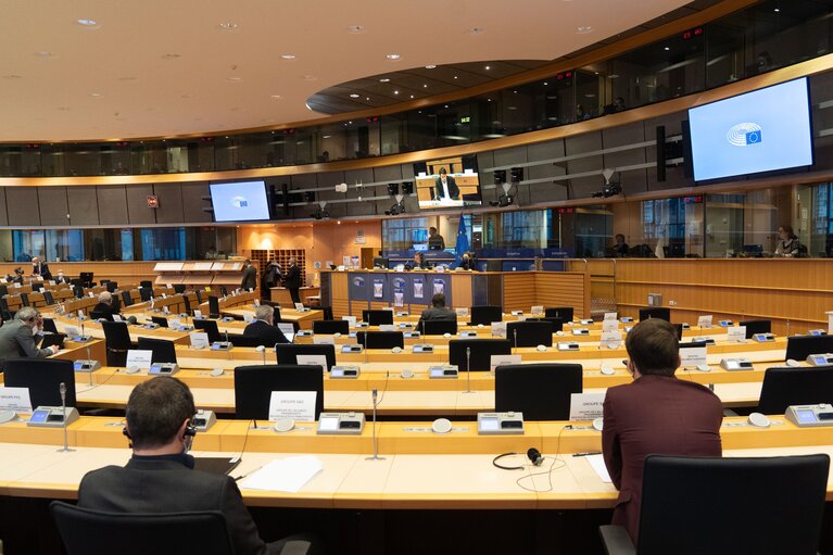 Fotografija 2: AFET Committee - Public hearing on ' The EU and the Defence of Multilateralism '