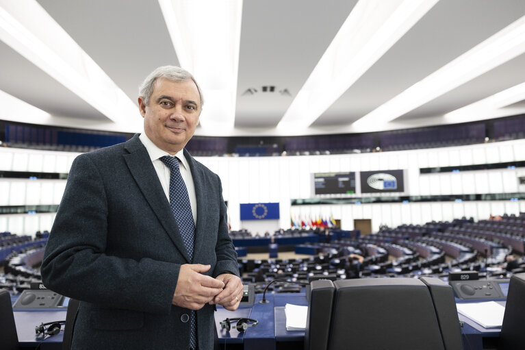 Fotografija 1: Pedro SILVA PEREIRA in the EP in Strasbourg