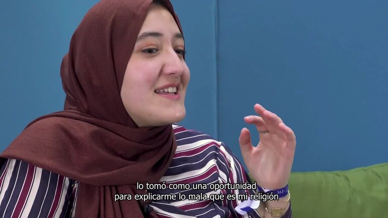 Evento Europeo de la Juventud | La historia de Mariyah: «Reunir a las personas es una manera preciosa de educarlas»