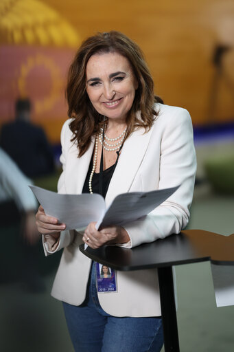 Fotografia 5: Gianna GANCIA in the EP in Strasbourg