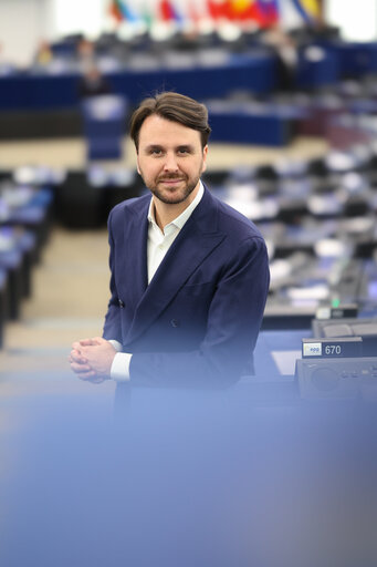 Mario FURORE in the EP in Strasbourg