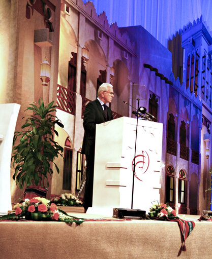 Fotografija 26: Hans-Gert POTTERING, EP President during his official visit in Doha, Qatar, April 13, 2008