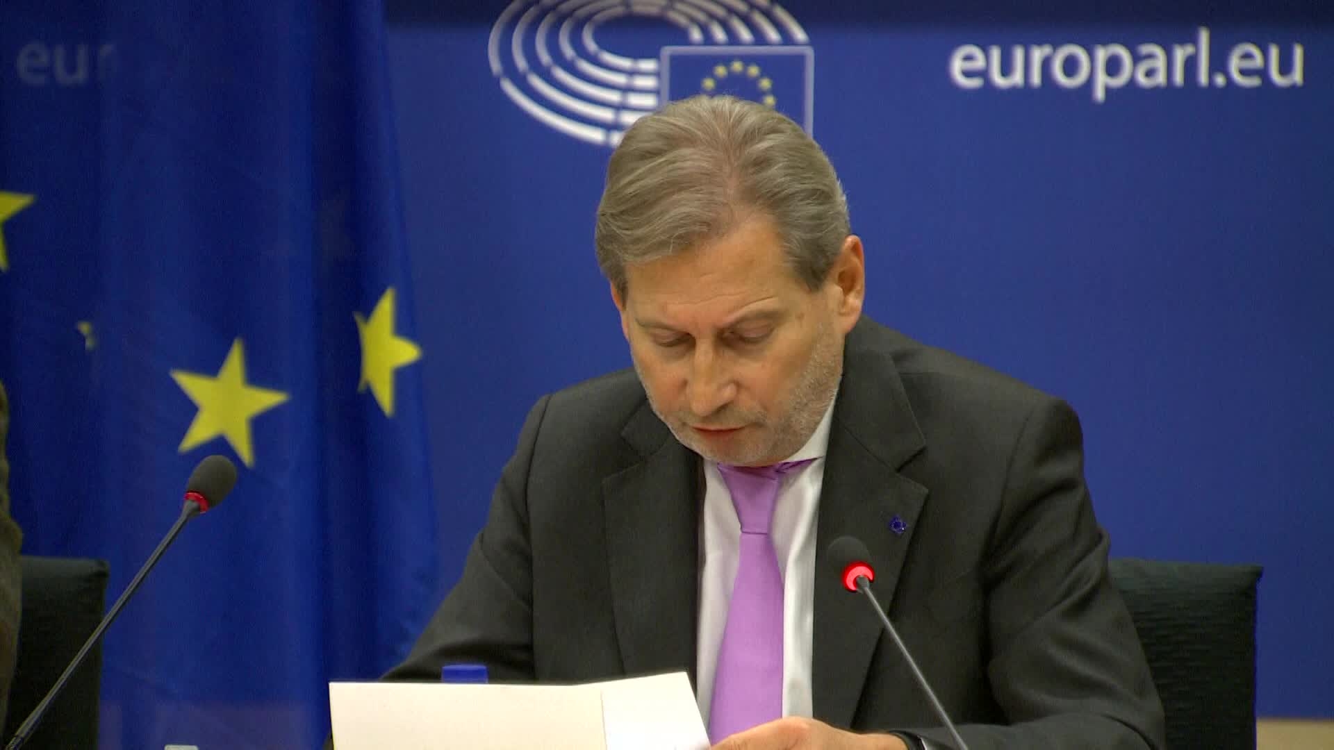 2016 Enlargement Package: extracts from the presentation by Johannes HAHN, Member of the EC in charge of European Neighbourhood Policy and Enlargement Negotiations