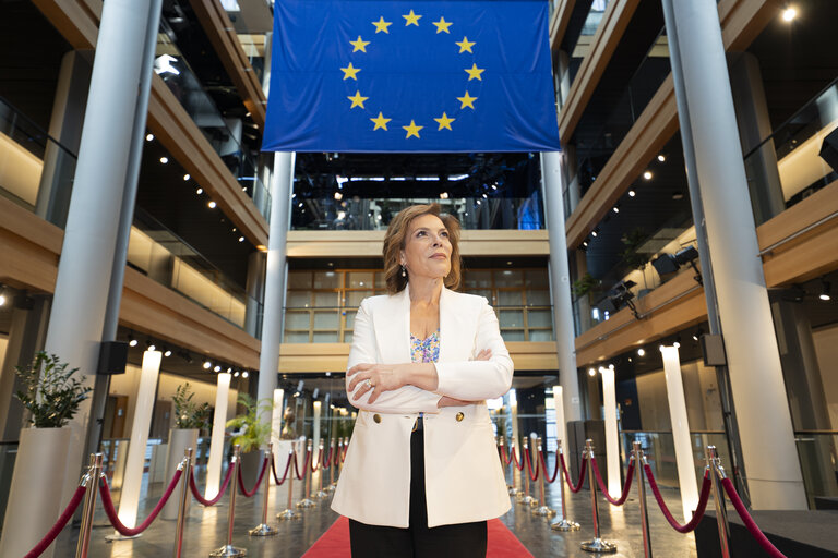 Fotogrāfija 1: Daniela RONDINELLI in the EP in Strasbourg